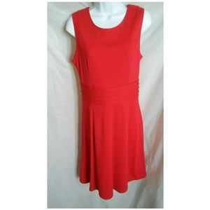 41 Hawthorn Dita Sleeveless Ponte Dress Red